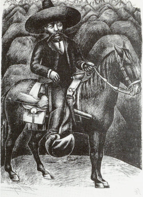 Zapata a caballo