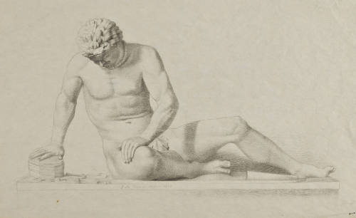 Galo moribundo, tomado de una figura en yeso