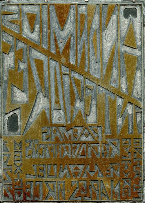 Portada de andamios interiores de Manuel Maples Arce. Editorial Cultura. México