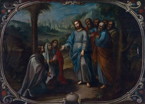 Escena de la vida de Cristo