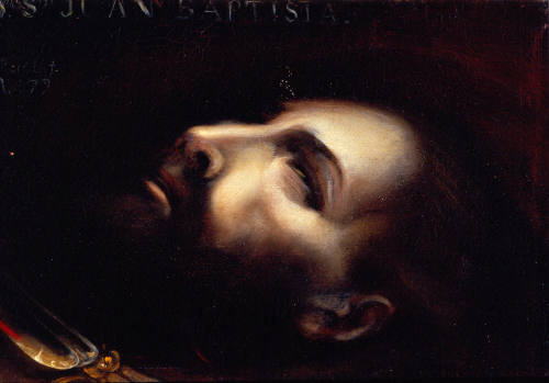 La cabeza de San Juan Bautista