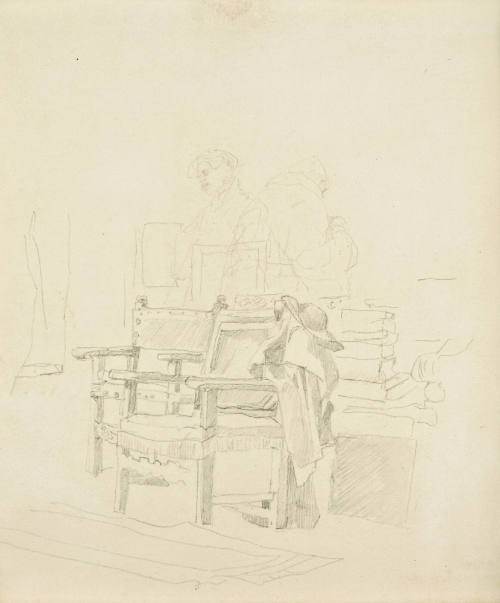 Sin título (Banca y personaje)