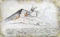 Croquis del Paricutín (junio)