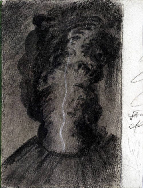 Descarga eléctrica en la columna del volcán