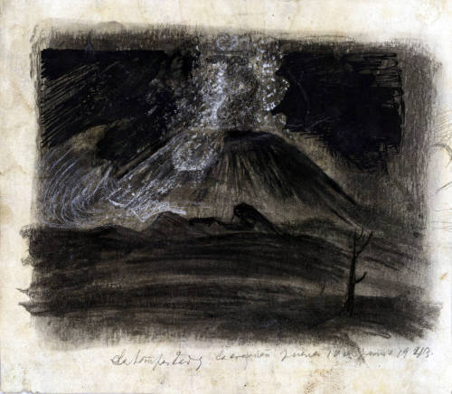 Desgajamiento en su flanco norte