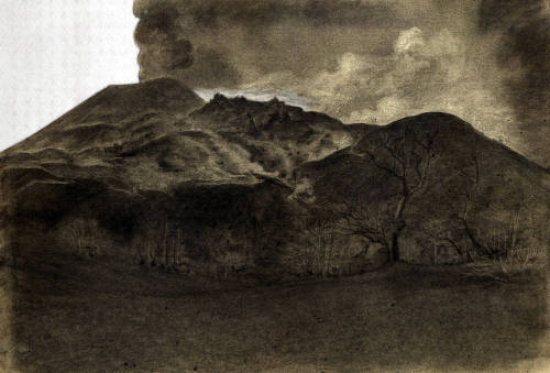 El edificio noroeste del volcán