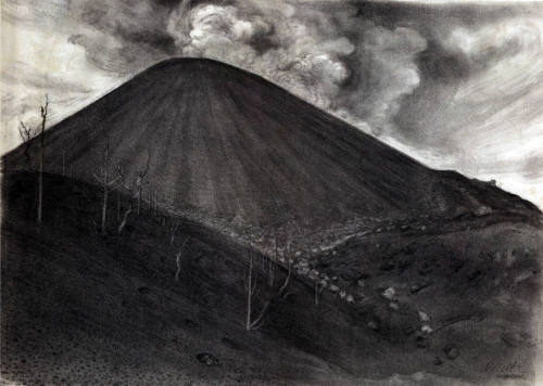 El Paricutín por el lado este