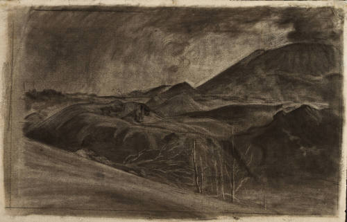 Fumarolas empujadas por un fuerte viento