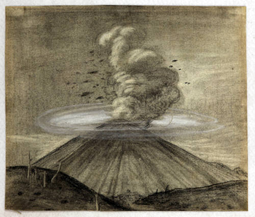 Gran explosión en el costado norte