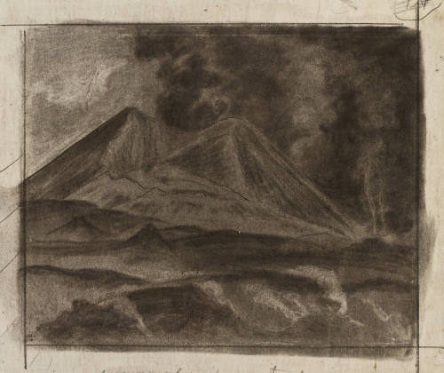 Humaredas y remolinos sobre el cono descajado