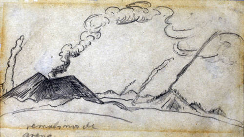 Tipos de remolino de arena en torno al Paricutín