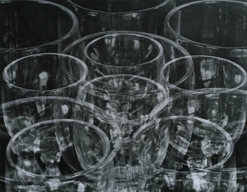 Vasos. Impresión de negativo donado por Vittorio Vidali. Fototeca INAH.