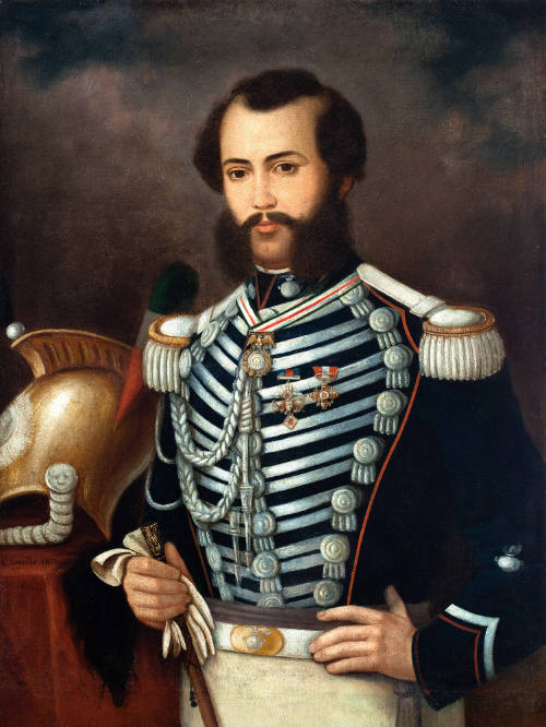 Retrato de un militar de categoría