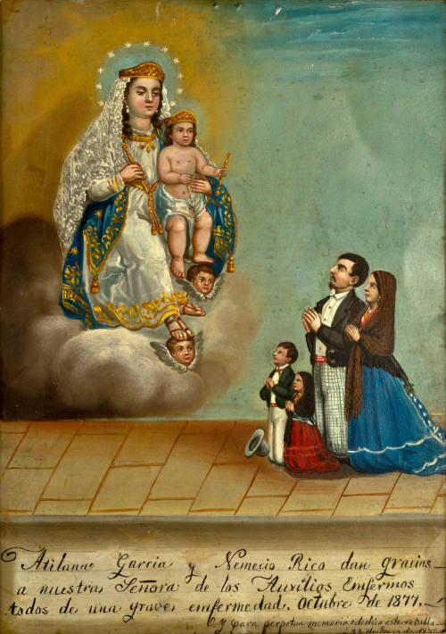 Exvoto de Atilana García y Nemesio Rico