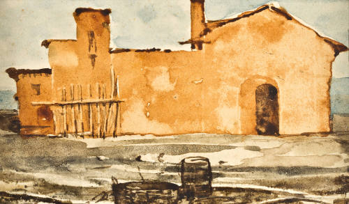 Sin título (Casa con chimenea)