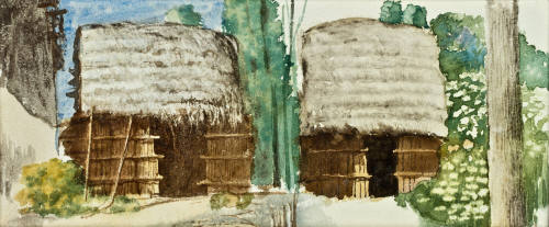 Sin título (Dos cabañas)