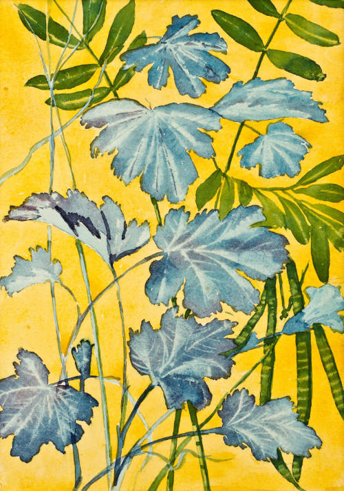 Sin título (Hojas azules)