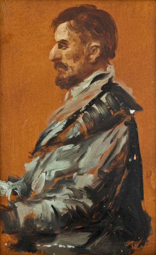 Sin título (Hombre de perfil)