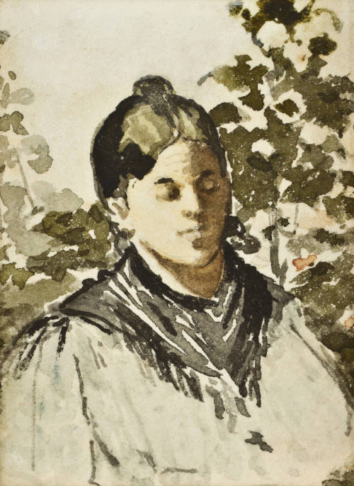 Sin título (Mujer con mantilla)