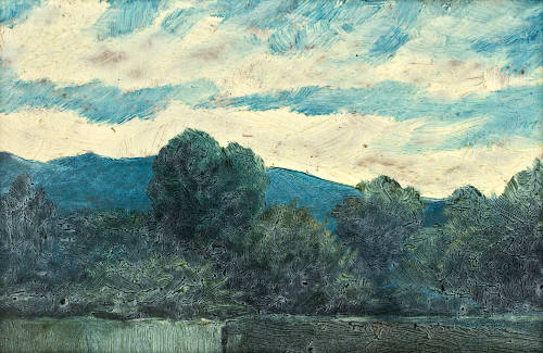 Sin título (Paisaje con lago)