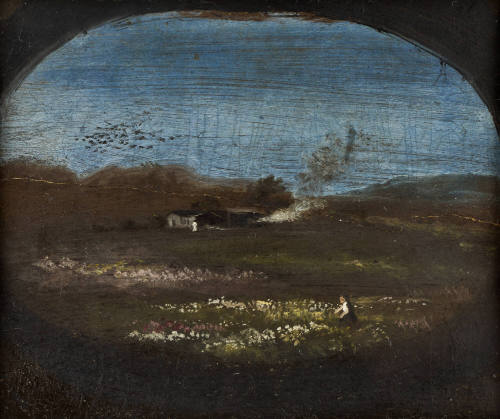 Sin título (Paisaje-medio punto superior)