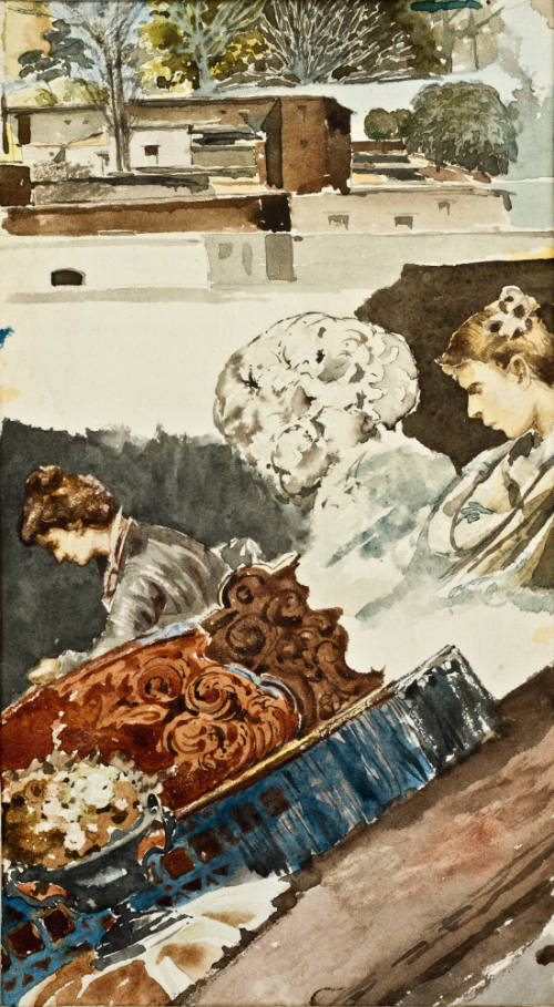 Sin título (Personajes de perfil)