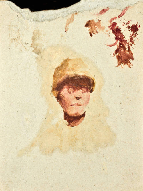 Sin título (Rostro de hombre)