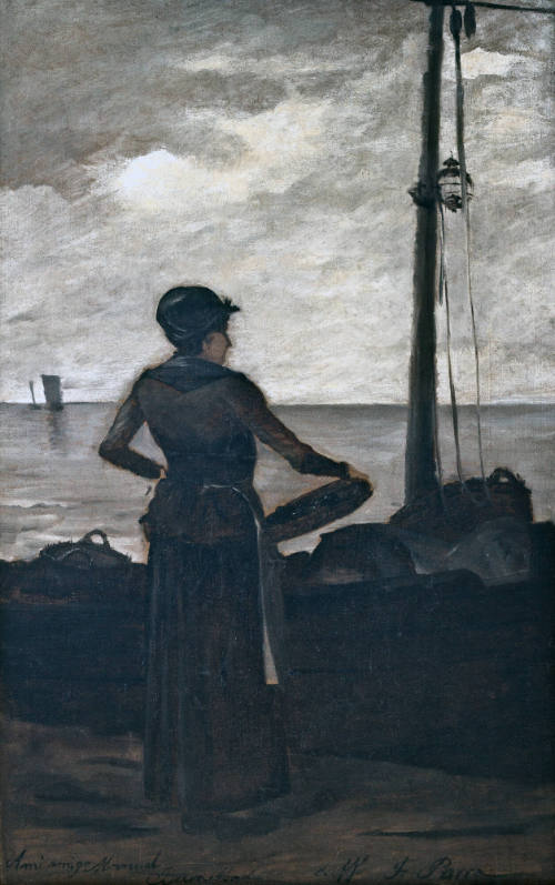 Sin título (Vendedora de mariscos)