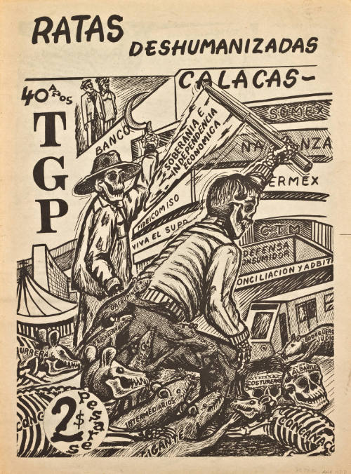 Ratas deshumanizadas-calacas (Folleto de 8 páginas)