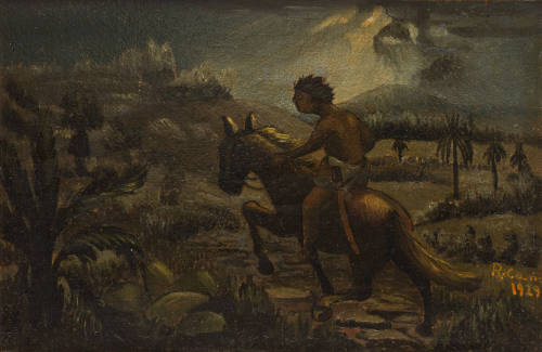 Mi novia se fue al rancho el Zapotal, yo iba a verla por la noches a caballo ya casi desnudo para que no me conocieran