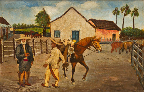 Solicité a Don Miguel López, administrador de la hacienda Perseverancia, Ver., me diera trabajo como vaquero