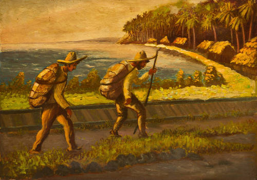 Salimos rumbo al puerto de Alvarado, Ver. con la esperanza de que allá encontraríamos trabajo