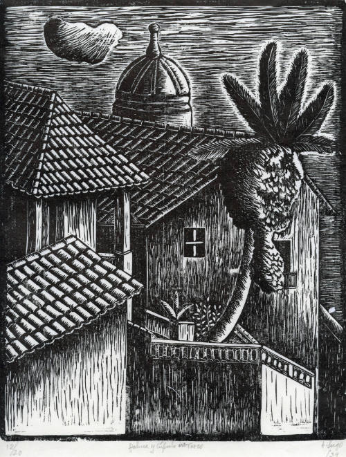 Palma y cúpula en Taxco