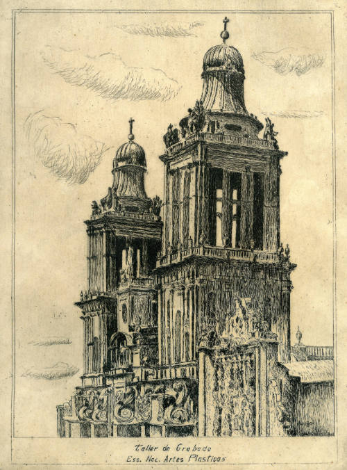 Torres de la Catedral de México