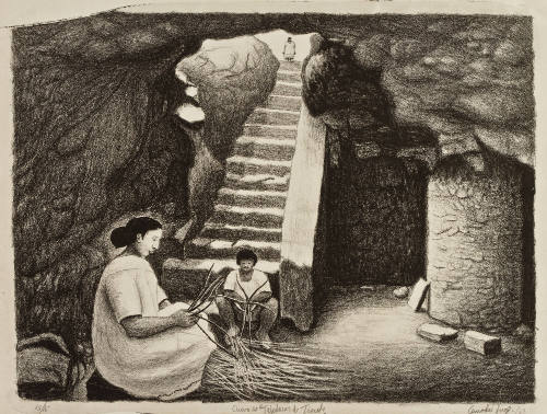 Cueva de tejedores de Ticul