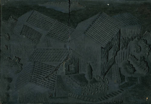 Caserío, Rincón de Taxco (anverso). Niña campesina (reverso)