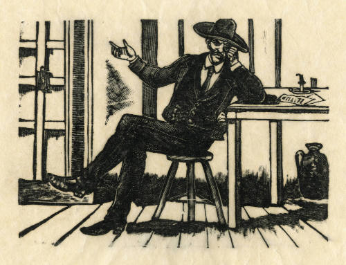 Jesús Bruno Martínez en la cárcel de Belén