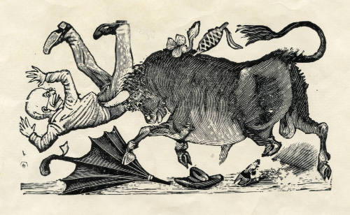 Cogida de Don Chepito Torero