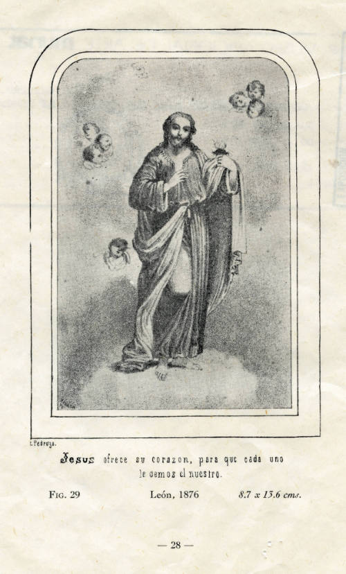 Jesús ofrece su corazón para que cada uno le demos el nuestro