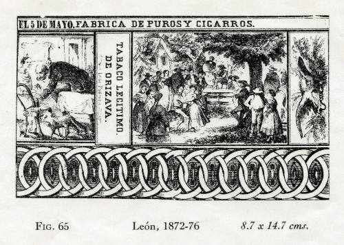 El Cinco del Mayo. Fábrica de puros y cigarros