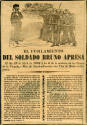 El fusilamiento del soldado Bruno Apresa el día 29 de abril de 1904 a las 6 de la mañana en los llanos de la Vaquita...