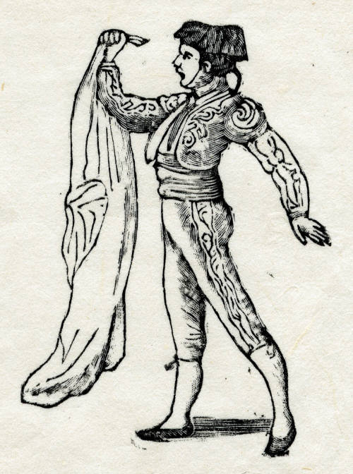 Torero con capa