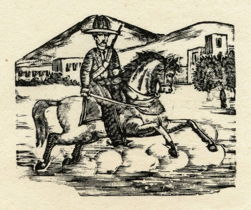 Sin título (Hombre a caballo)