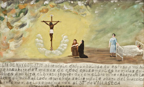Ex-voto El día 18 de Mayo de 1930...