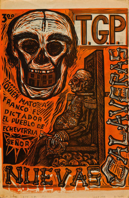 Nuevas calaveras. Taller de la Gráfica Popular (Folleto de 8 páginas)