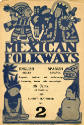 Mexican Folkways. Mexico City. TOOR, Frances editor. CHARLOT, Jean art editor. No. 2 Vol. 1.
