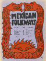 Mexican Folkways. Mexico City. TOOR, Frances editor. RIVERA, Diego art editor. No. 1 Vol. 4.