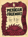 Mexican Folkways. Mexico City. TOOR, Frances editor. RIVERA, Diego art editor. No. 2 Vol. 5.
