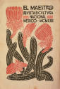 Sin título. Portada de El Maestro. Revista de Cultura Nacional. Tomo II, Número 6
