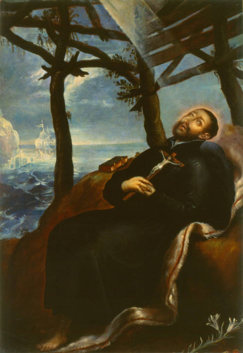 La muerte de san Francisco Xavier